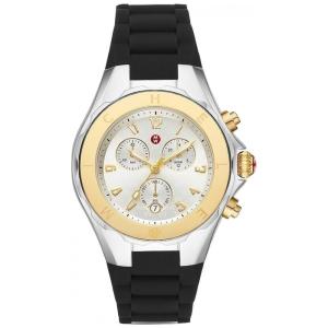 Relógio Feminino Analógico Quartzo de Silicone, MICHELE mww12f000096, Preto