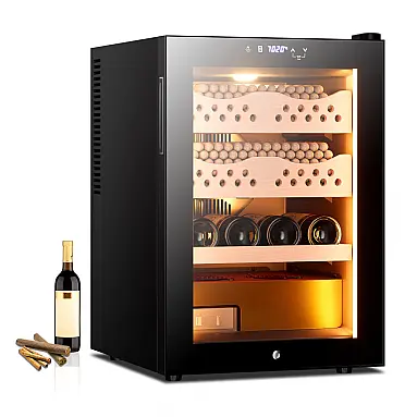 Umidor para Charutos e Vinho