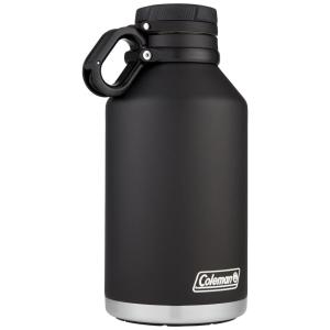 Cooler Portátil para Garrafas de cerveja com Isolamento Duplo, Aço Inox, COLEMAN, Preto