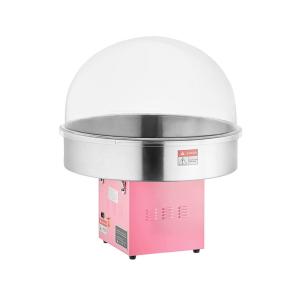 Máquina de Algodão Doce Elétrica Profissional em Aço Inoxidável, 110V 1080W, Harrison Greys, Rosa