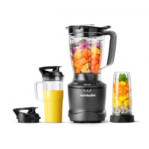 Liquidificador nutribullet SmartSense Combo, 5 velocidades, 1400 Watts Cinza