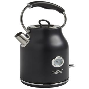 Chaleira Elétrica 1.7L, Aço Inoxidável, 1500W, 110v, CHEFSCHOICE KTCC17MB13, Preto
