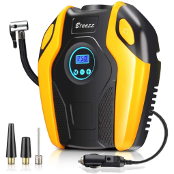 Breezz Mini Compressor de Ar Elétrico Automotivo Portátil 12V 150 PSI