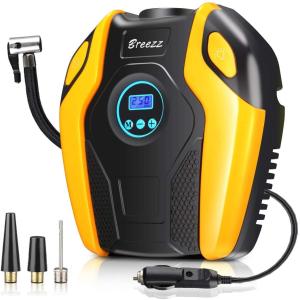 Breezz Mini Compressor de Ar Elétrico Automotivo Portátil 12V 150 PSI
