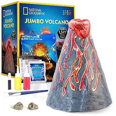 Construa e Erupcione um Vulcão