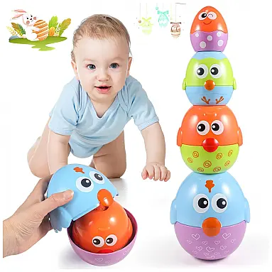 Conjunto de brinquedos de Páscoa