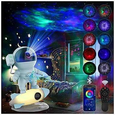 Projetor de Galáxia Astronauta para
