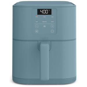 BELLA Air Fryer Slim 6 QT Surf - Coating Cerâmico EverGood, 6 Opções, 5lb Capacidade, Timer, Controle Digital