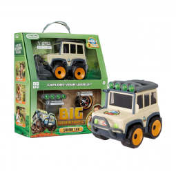 Carrinho com Binóculos, Luzes e Bússola para Meninos e Meninas de 3 a 6 Anos, Little Tikes