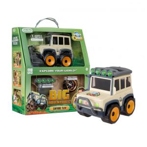 Carrinho com Binóculos, Luzes e Bússola para Meninos e Meninas de 3 a 6 Anos, Little Tikes