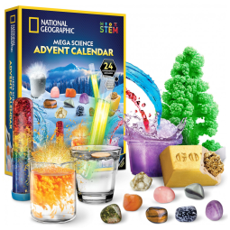 Calendário do Advento com 24 Experimentos Científicos Coleção NATIONAL GEOGRAPHIC