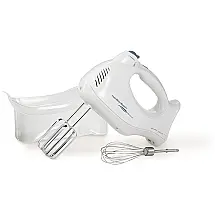 Batedeira de Mão com 6 Velocidades e Acessórios, 275W, Branca, 110v, HAMILTON BEACH 62695V, Branco