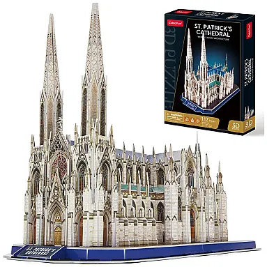 Quebra Cabeças 3D Arquitetura Catedral