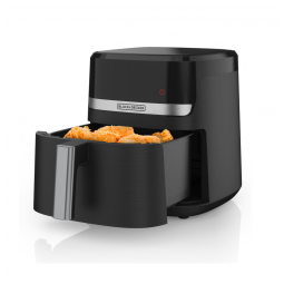 Air Fryer 3,5L com 9 Funções Predefinidas, Painel Digital, Desligamento Automático e Lembrete de Agitação, 110V 1300W, BLACK DECKER AFBD42