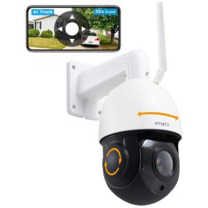 Câmera de Segurança sem Fio Unicorn PRO 2K HD com Zoom Automático e Visão Noturna