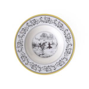 Prato para Sopa de 24 cm, Elegância e Praticidade em Sua Mesa com Formato Redondo e Material de Porcelana, Villeroy Boch, Branco