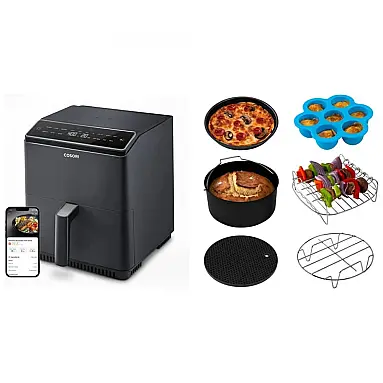 Fritadeira Elétrica AirFryer 6.8L com