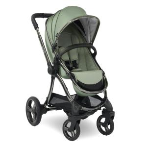 Carrinho de Bebê Completo com Sistema de Viagem e Recursos de Assento, Proteção Contra Insetos e Chuva, EGG, Verde Claro