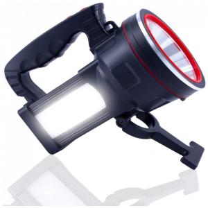 OCSMT Lanterna 8000LM com USB, 5 modos de Luz, á Prova DÁgua IPX6, 18W, Preta