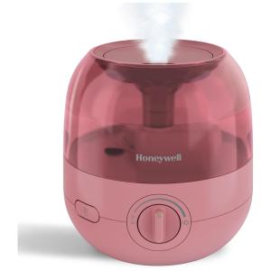 Mini Umidificador Silencioso para Espaços Pequenos e Pessoais, 110V, Honeywell, Rosa