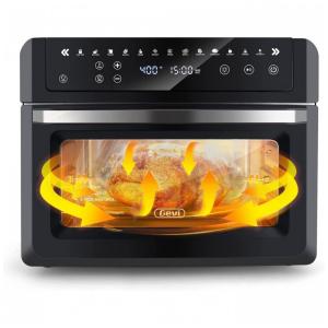 Forno Elétrico de Bancada com 19 Litros de Capacidade e Função AirFyer, 110V 1700W, Gevi, Preto