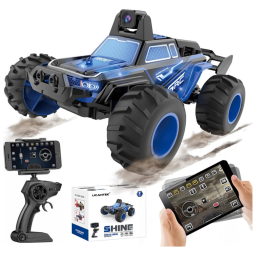 Carrinho de Controle Remoto com Câmera 1080P HD e Alta Velocidade para Adultos, XIAOKEKE, Azul