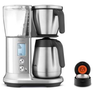 Cafeteira Elétrica Programável BDC455BSS 2.8L em Aço Inoxidável com Painel Digital, 110v, BREVILLE, Prateado