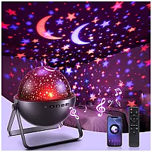Luminária Projetor LED Galáxia Colorida Azul 110V ONE FIRE – Iluminação Decorativa Ambiente