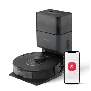 Aspirador Robô Roborock Q5 Max+ com Estação de Autoesvaziamento, 5500 Pa, Escova DuoRoller, Limpeza sem as Mãos por até 7 Semanas