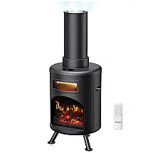 Aquecedor Torre Dr Infrared 36x93cm 1500W Infravermelho Umidificador 110V