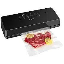 Seladora a Vácuo Automática para Alimentos úmidos e Secos, 110v, ENTRIGE, Preto