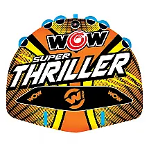 Boia Rebocável Aquática para 4 Pessoas, Amarela, WOW SPORTS, Amarelo