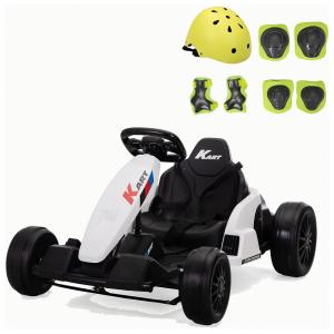 Carruagem Unicórnio Elétrica Infantil Bateria 6V com Música e Buzina para 3 a 6 anos, TOBBI, Rosa