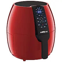 Fritadeira Elétrica AirFryer 5L com 8 Funções e Controle Digital, 110V GOWISE USA GW22959, Vermelho