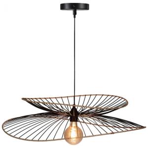 BAMWUAN Luminária Pendente Industrial Ajustável 70cm, Design Moderno para Cozinha, Sala e Escritório