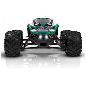 Laegendary Carrinho de Controle Remoto 4x4 Off Road, c, Luzes de LED, Recarregável,á Prova dÁgua Verde