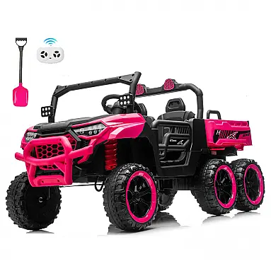 Caminhão Basculante Infantil Letsgoride Rosa