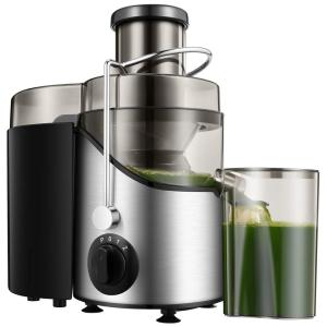 Centrífuga de Frutas com 3 Velocidades, Aço Inoxidável, 110v, KE , Prateado