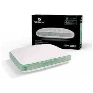 Travesseiro Hipoalergênico com Capa Absorvente e Removível, 68 x, 1 UN, BEDGEAR BGP99AMBQ, Branco