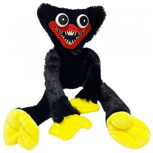 Poppy Playtime Pelúcia Boneca Huggy Wuggy Preto