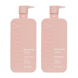 Shampoo e Condicionador 798 ml Livre de Parabenos Totalmente Vegano, MONDAY HAIRCARE, Rosa