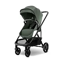 Carrinho de Bebê MAMA & BABY Rovee Bassinet, 2 em 1, Assento Reversível, Capota UPF 50, Rodas Todo-Terreno para Famílias Ativas