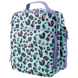 Lancheira Infantil Guepardo com Isolamento, Para 3 Anos ou Mais, BENTOLOGY, Azul