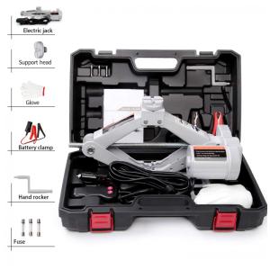 Macaco Elétrico STANDTALL 2T Conjunto de Macaco de Chão Tesoura 12V Kit de Elevação Automática para Troca de Pneus de Emergência na Estrada