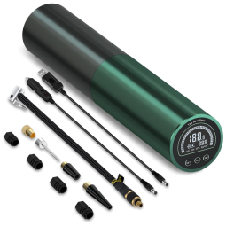 ICINT Mini Compressor de Ar Elétrico Automotivo Portátil 110V, 12V 120 PSI c, Luz LED e Painel LCD