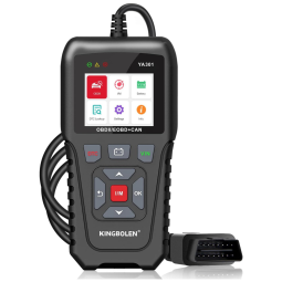 Scanner Automotivo Profissional com Diagnóstico OBD2 e 10 Modos de Teste, 12V, EDIAG, Preto