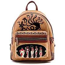 Mochila Escolar Infantil Loungefly Disney Hércules para Crianças a Partir de 10 Anos, Marrom