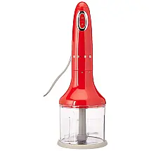 Mixer Retrô Anos 50 com Velocidade Variável Cabo Ergonômico 350W, SMEG TSF01PKUS, Vermelho