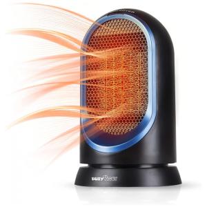 Aquecedor de Cerâmica Elétrico Portátil B, 3 Configurações, 600W, 110v, BUSYPIGGY YM1280 B, Preto