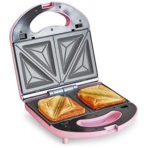 Sanduicheira, 4 Fatias, com Placas de Cerâmica Antiaderente, GREENLIFE CC003740 002, Rosa